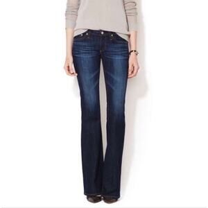 AG Dark Wash Bella Petite Flare Leg Jeans Size 28R